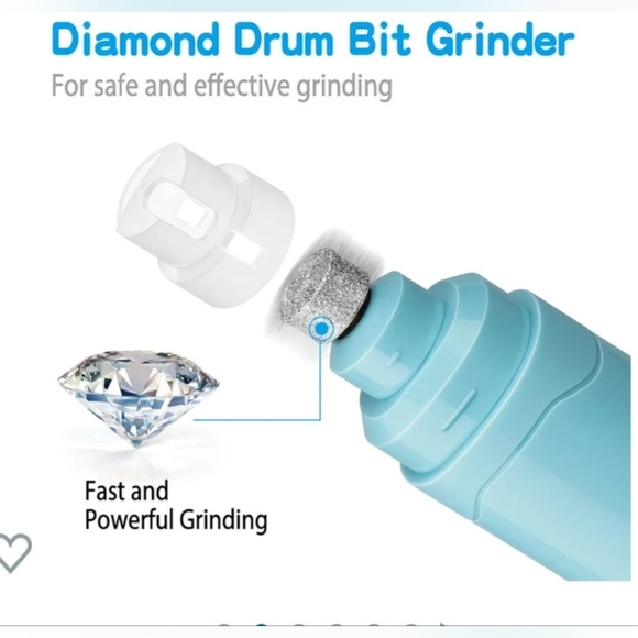 Dog Nail Grinder 2-Speed - Rechargeable Pet Nail Trimmer - Picture 3 of 9